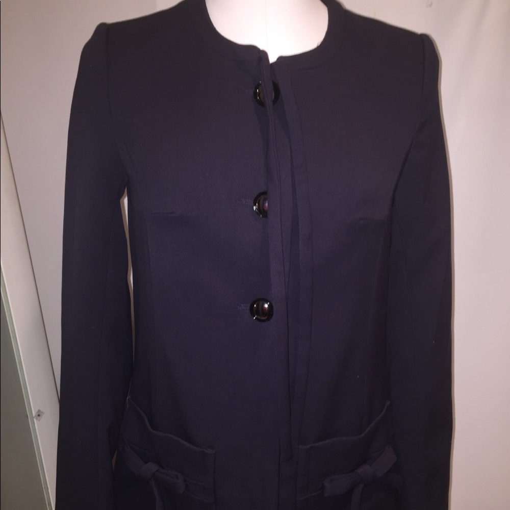 H&M military bow jacket